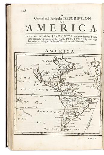 (GEOGRAPHY.) Herman Moll. A System of Geography: or, a New & Accurate Description of the Earth... and Maps of Every Country.